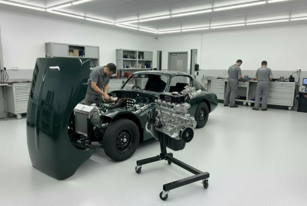 Engine Running in Rolling Road Set Up